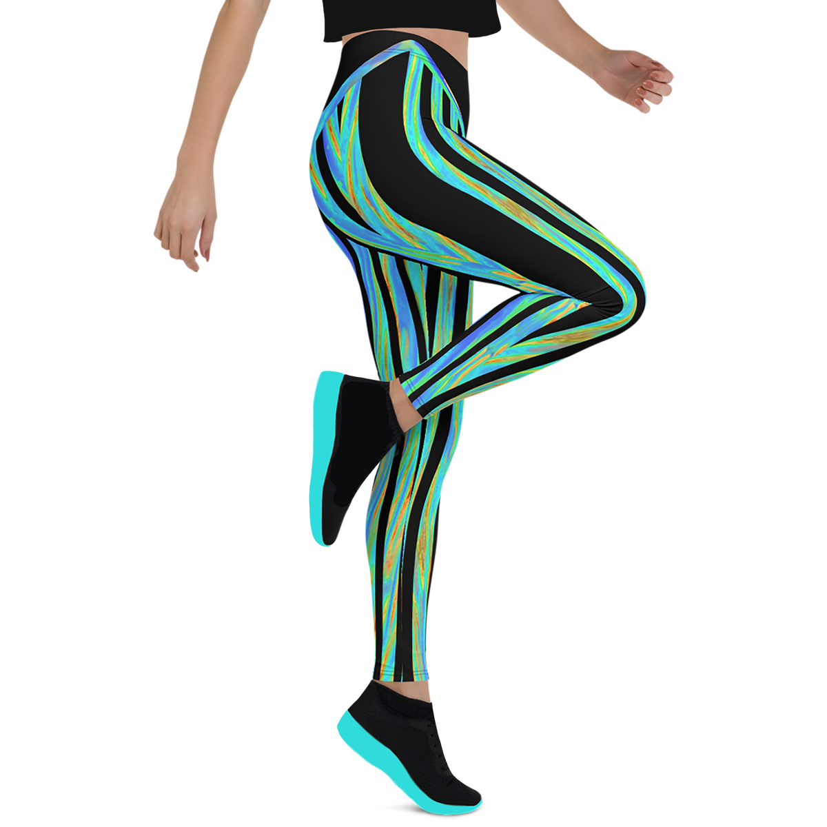 BeautDoozy 'Clean Fresh Water' Leggings - Right view