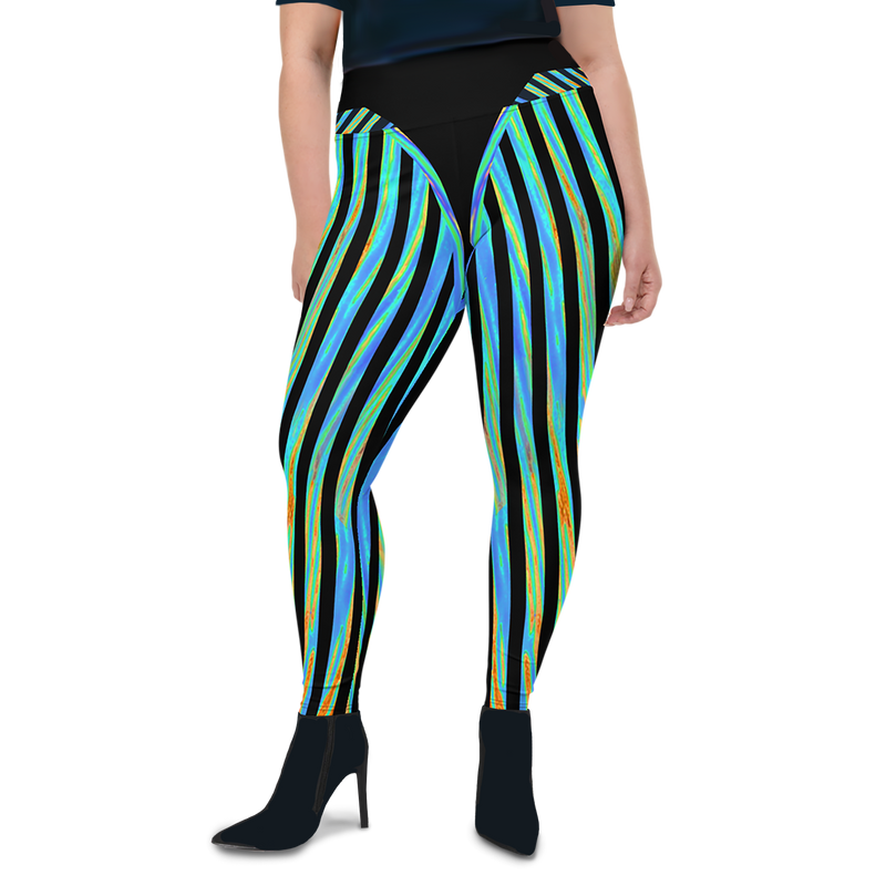 BeautDoozy 'Clean Fresh Water' Leggings Curves - Front view