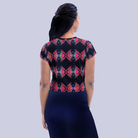 BeautDoozy CONTROL YOUR FLAME Crop Top - Back view