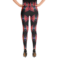 BeautDoozy 'Control Your Flame' Leggings - Back view