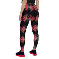 BeautDoozy 'Control Your Flame' Leggings - Left-Back view