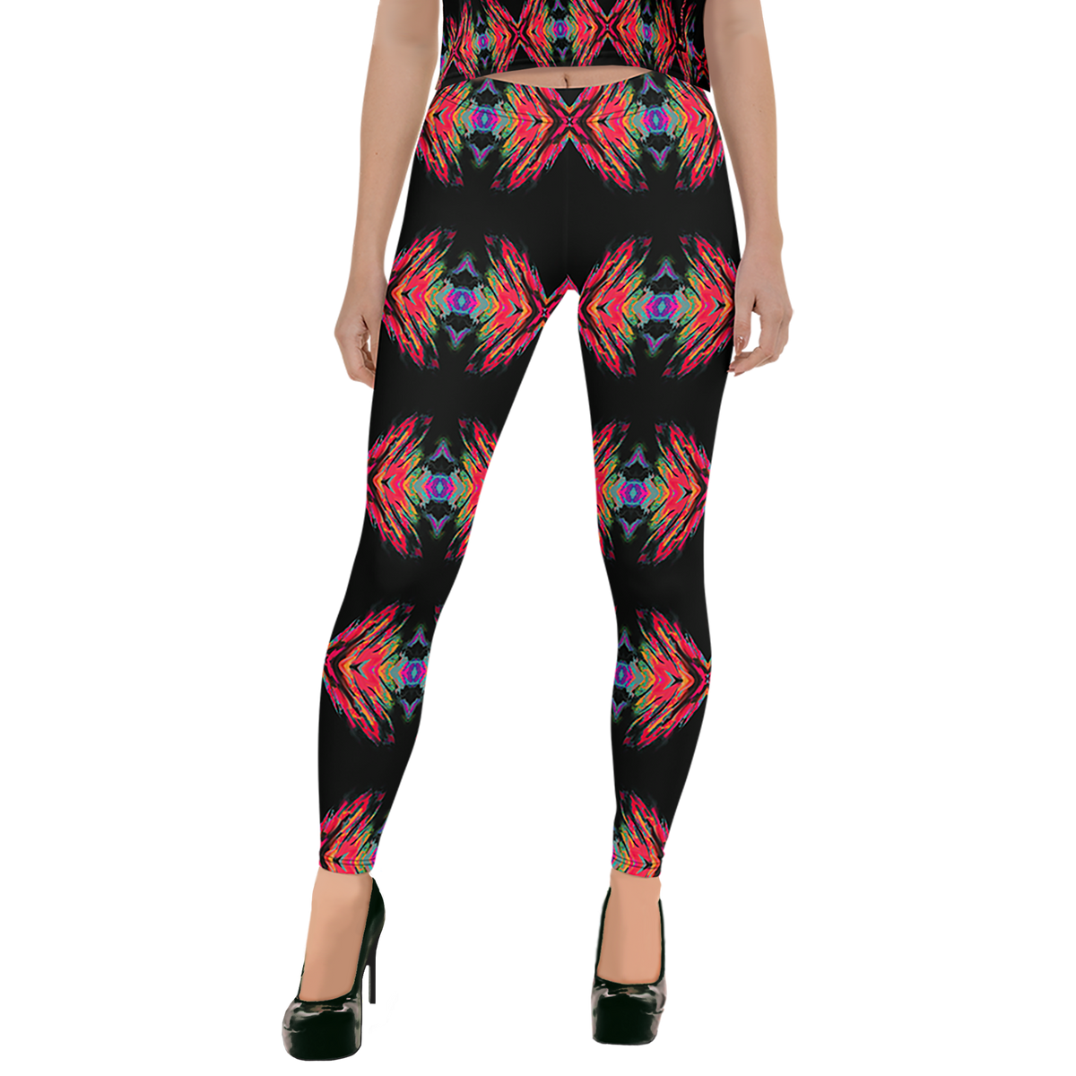 BeautDoozy 'Control Your Flame' Leggings - Front view