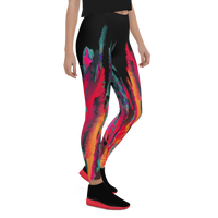 BeautDoozy 'Control Your Flame' Blaze Leggings - Right view