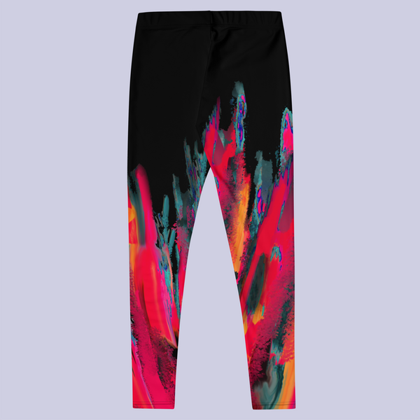 BeautDoozy CONTROL YOUR FLAME Leggings Blaze - Flat Back view