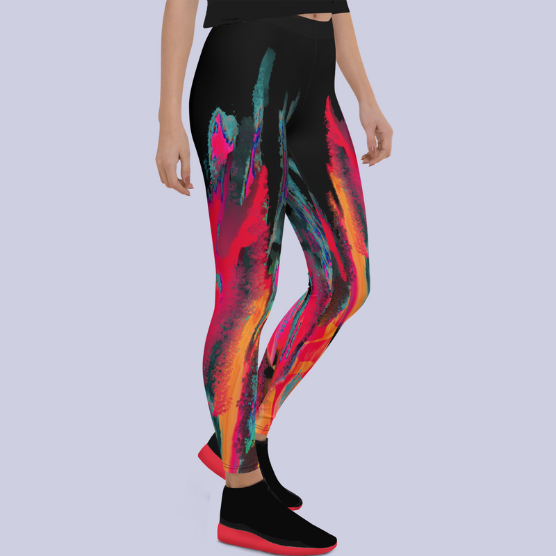 BeautDoozy CONTROL YOUR FLAME Leggings Blaze - Right view