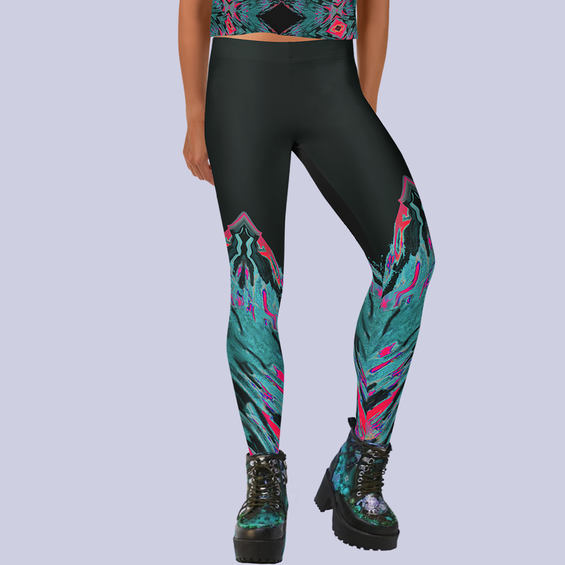 BeautDoozy COOL ME DOWN Leggings - Front view