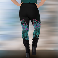 BeautDoozy COOL ME DOWN Leggings Curves Plus - Back view