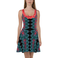 BeautDoozy 'Cool Me Down' Skater Dress  - Front view