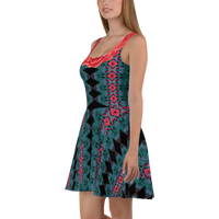 BeautDoozy 'Cool Me Down' Skater Dress  - Left view