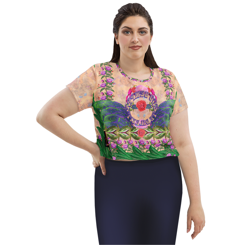 BeautDoozy 'Ego Sempre' Crop Top Curves - Front view