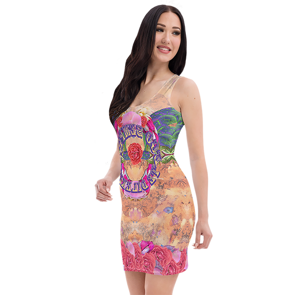 BeautDoozy 'Ego Sempre' Fitted Dress - Left view