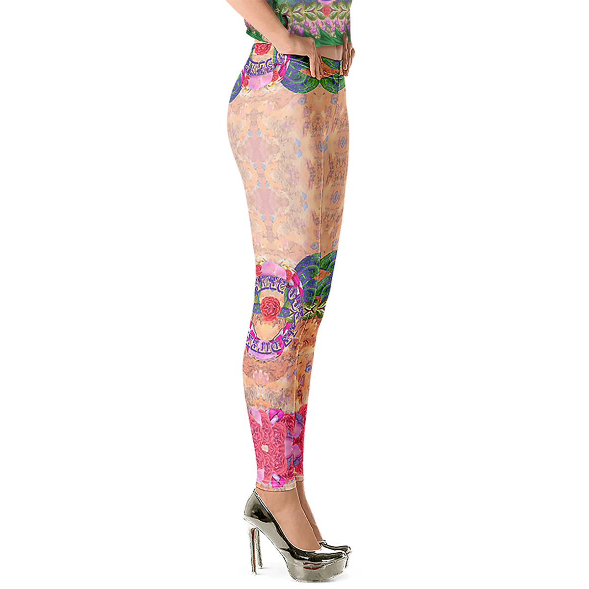 BeautDoozy 'Ego Sempre' Leggings - Right view