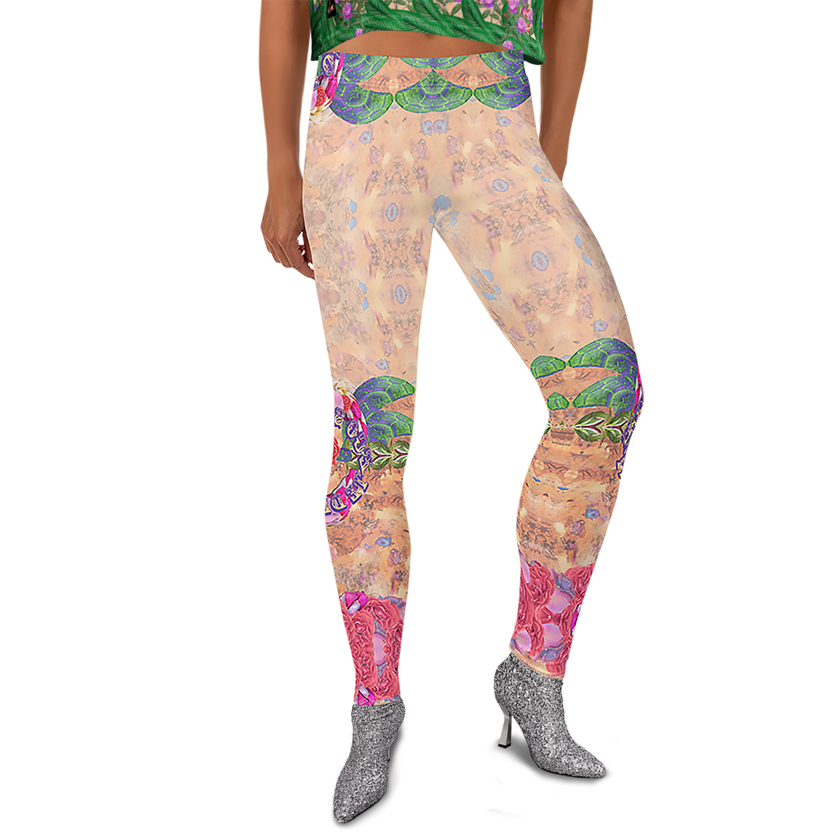 BeautDoozy 'Ego Sempre' Leggings - Front view