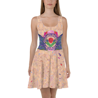 BeautDoozy 'Ego Sempre' Skater Dress - Front view