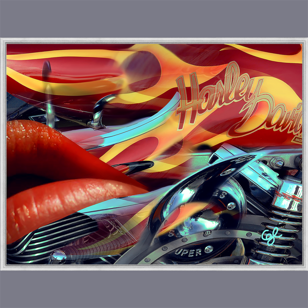 BeautDoozy Art Giclée 'Am On Fire' from The Erotic Series, by Gabrielle Loesch