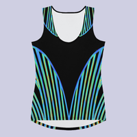 BeautDoozy CLEAN FRESH WATER Tank Top - Flat Front view