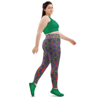 BeautDoozy 'Goodness From Earth' Leggings Curves - Right view