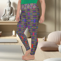 BeautDoozy 'Goodness From Earth' Leggings Curves - Left view