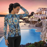 BeautDoozy 'Pietersite' Long Sleeves Crew Top at Hotel du Cap, France - Right view