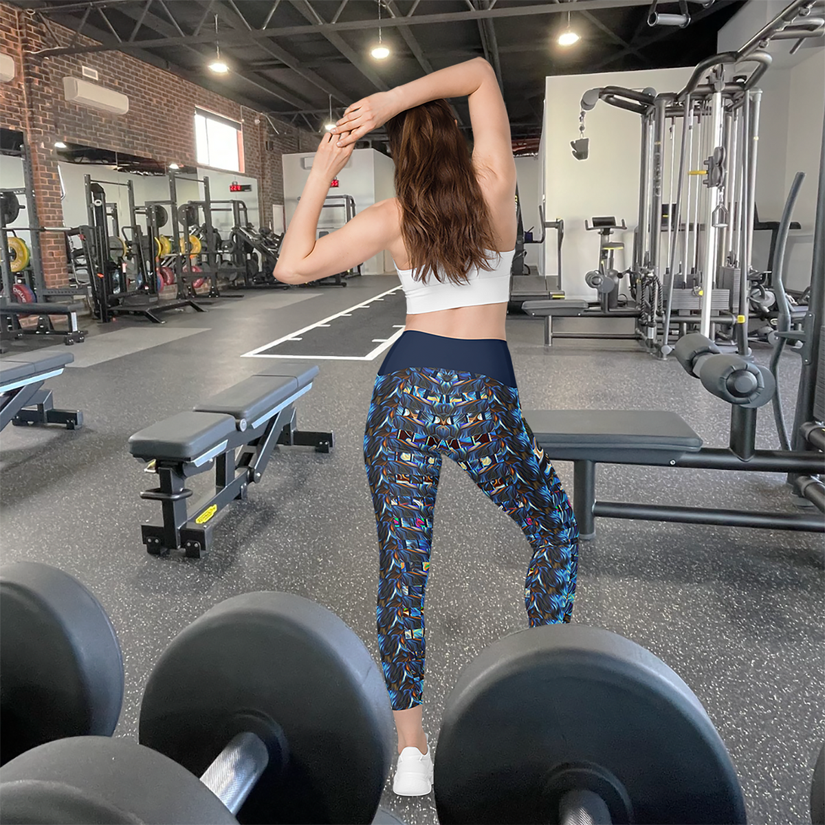 BeautDoozy PIETERSITE Crossover Leggings - Back view