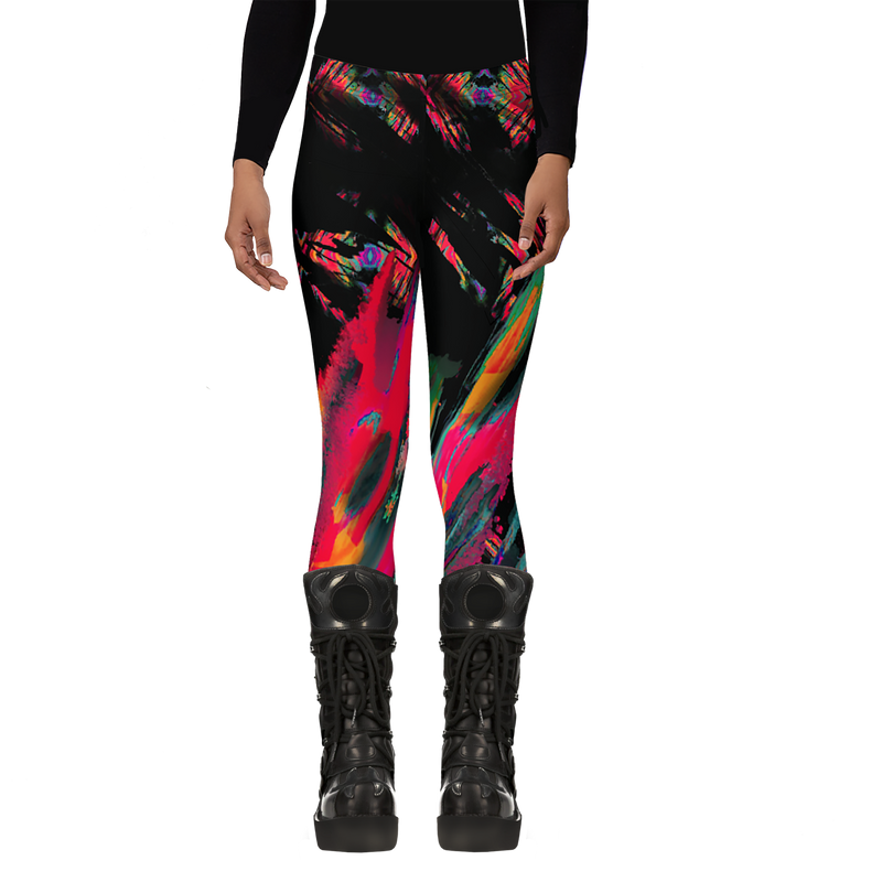 BeautDoozy 'Rise From The Ashes' Leggings - Front view