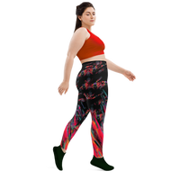 BeautDoozy 'Rise From The Ashes' Leggings Curves - Right view