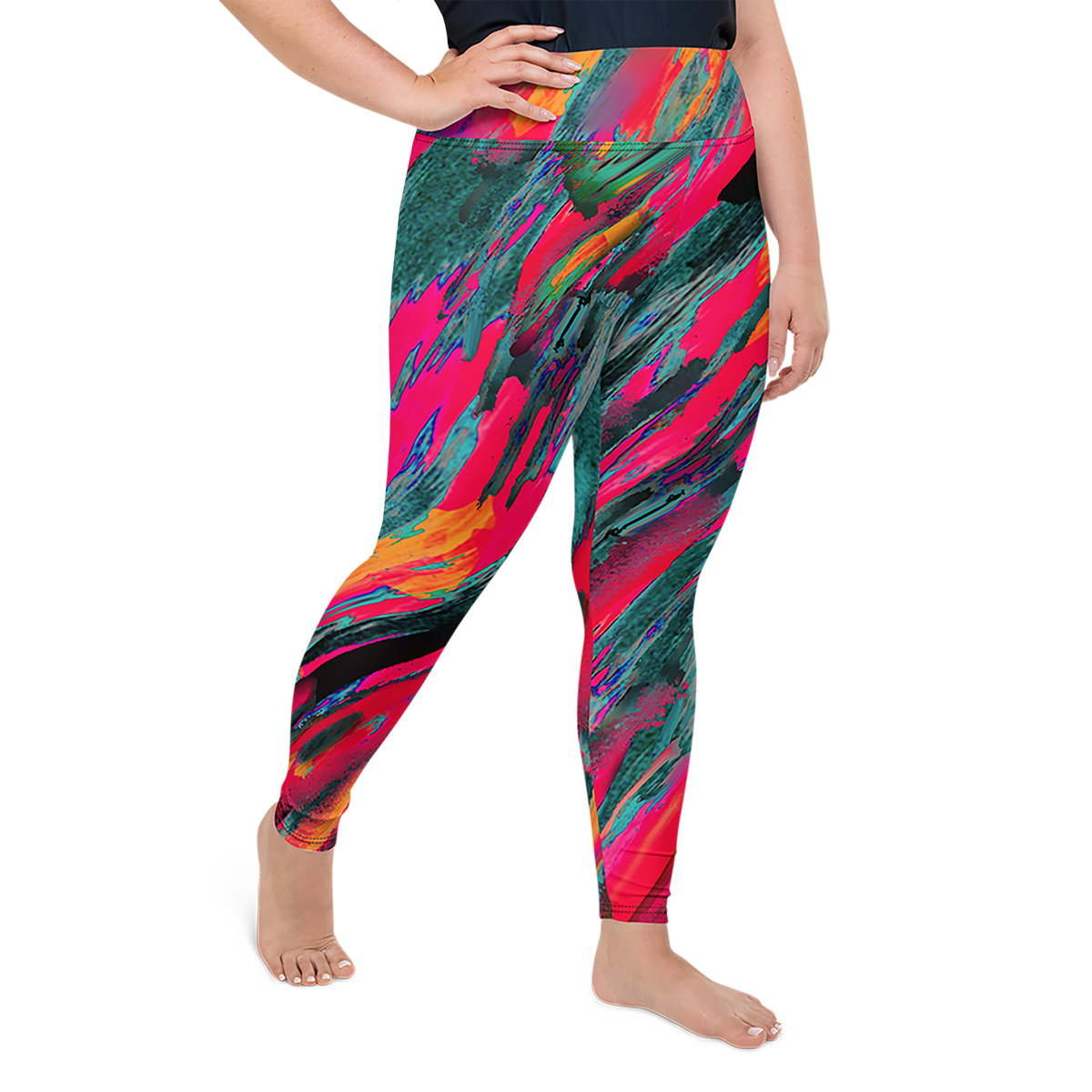 BeautDoozy 'Warm Me Up' Leggings Curves - Right view