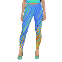 BeautDoozy 'Wet And Wild' Leggings - Front view