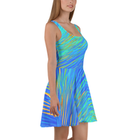 BeautDoozy 'Wet And Wild' Skater Dress - Right view