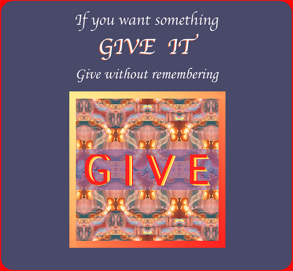 BeautDoozy Gift Cards - "If you want something GIVE IT - Give without remembering"