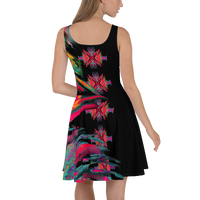 'Control Your Flame' Skater Dress