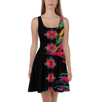 'Control Your Flame' Skater Dress