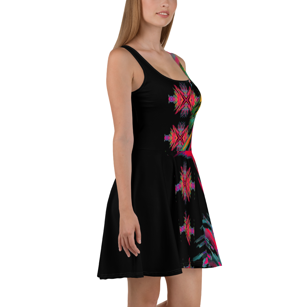 'Control Your Flame' Skater Dress