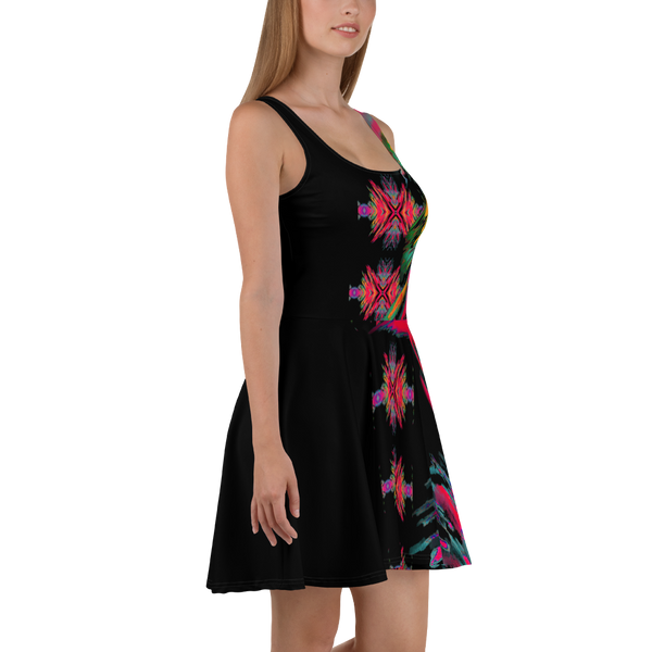 'Control Your Flame' Skater Dress